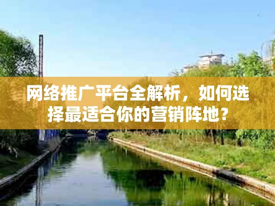网络推广平台全解析，如何选择最适合你的营销阵地？